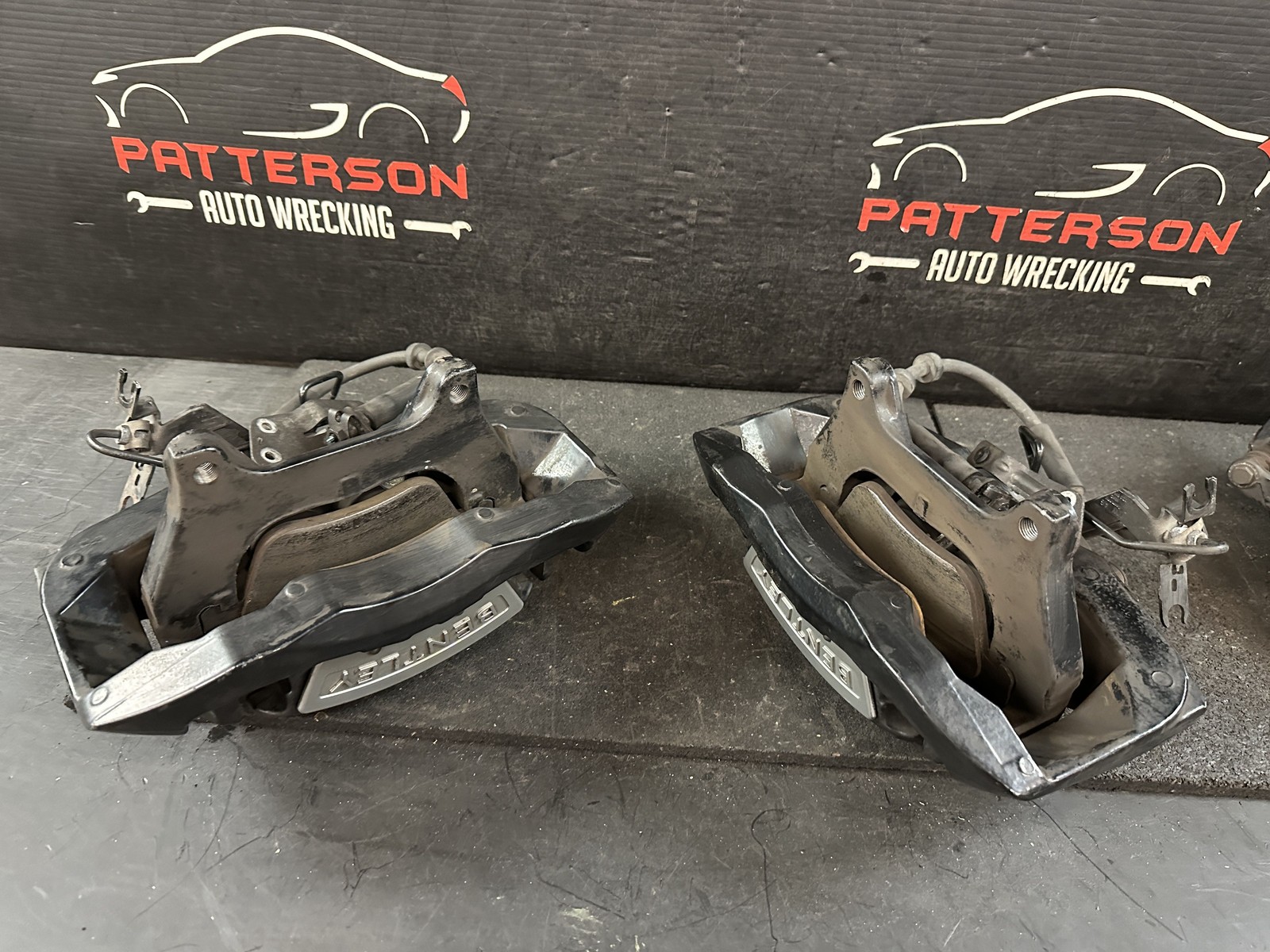 03-10 BENTLEY CONTINENTAL FRONT & REAR LEFT & RIGHT BRAKE CALIPERS