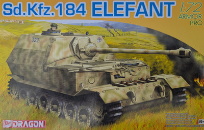 Dragon 7253 - 1:72  Sd.Kfz. 184 ELEFANT