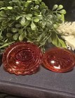 Westmoreland Ruby Red Hen On A Nest Cadmium Glow 2.5"x2" — photo 4