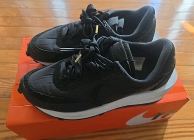 Size 6 - Nike LD Waffle sacai Black Nylon BV0073-002  OG Box