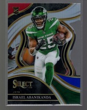 2023 Panini Select - Club Level Israel Abanikanda #267 Red &Blue Prizm Die-Cut