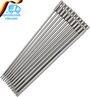 "11 StüCk 200Mm Torx Lang Schraubendreher Bit Set, Magnetisch Torx Bohrer 1/4\" Se"