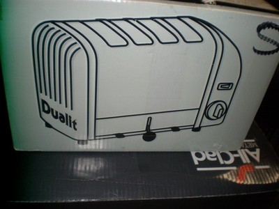 Dualit 4 Slice Toaster Model 40415/84 Chrome ENGLAND USED FEW TIMES