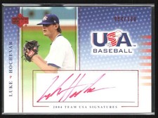 Luke Hochevar 2005 Upper Deck USA Baseball National Team Auto /100 #S-33 USA