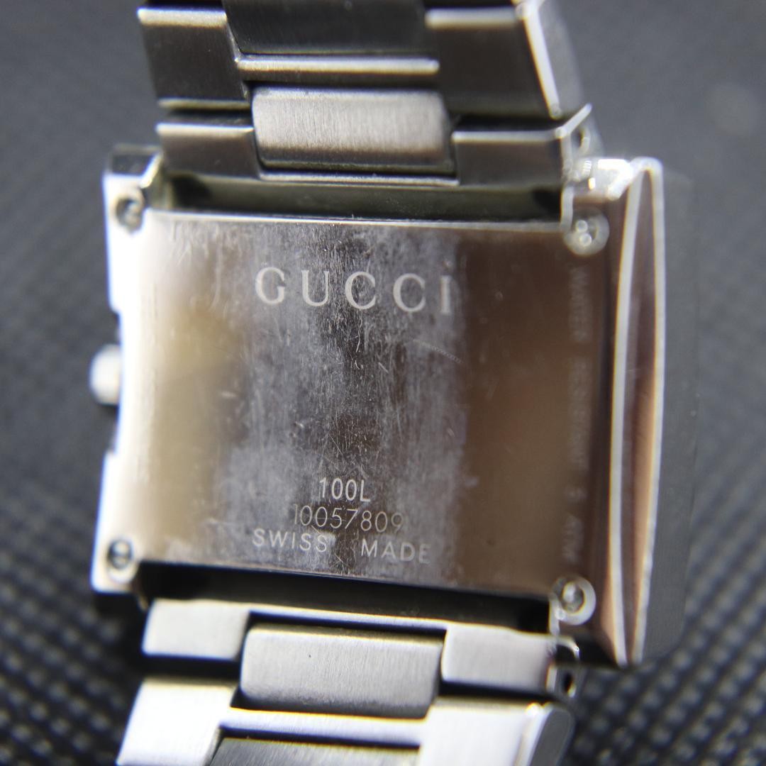 グッチ　１００L　腕時計　レディース　30ｍｍ　スクエア　ビンテージ　クオーツ Gucci 100L Ladies Watch 30Mm Square Vintage Quartz | eBay