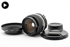 S/N 227xxx MINT w/ Hood Nikon Ai-s Ais Nikkor 24mm F2 MF Wide Angle Lens JAPAN