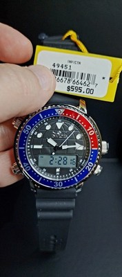 NEW Invicta Pro Diver Pepsi Analog/Digital  Watch FREE GIFTS & SAME DAY SHIPPING