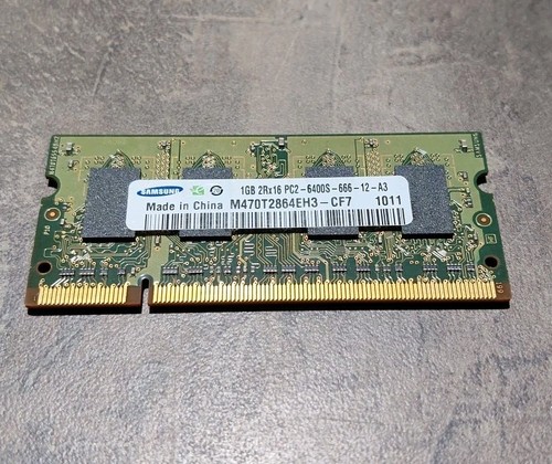 Job Lot 13 X Samsung 1 GB (13GB) 5300s + 6400s Laptop Ram Memory - Afbeelding 3 van 3