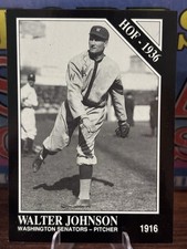 1991 The Sporting News Conlon Collection - Walter Johnson #9