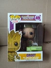 Funko Pop Marvel Guardians Of The Galaxy 49 Groot Vinyl Figure Glow In The Dark