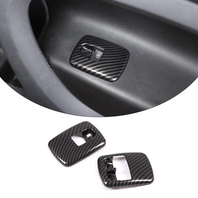 Cruscotto Copertura Trim Interni Auto Fibra di Carbonio Stile Facelift Aggiornamento Accessori Sostituzione Per Smart Fortwo/Forfour W453 2015-2023