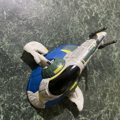 Star Wars Titanium Series Die Cast Jango Fett Slave 1 - No Stand Included - Rare