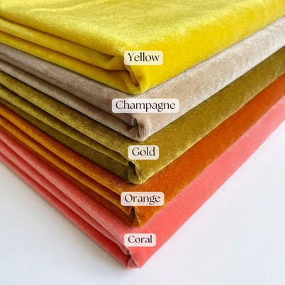 Deluxe Stretch Velvet Fabric   58/60'' Wide | Soft, Plush & Versatile for All Use