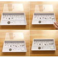 Durable Acrylic Watch Parts Storage Tray for Professionals Storage Boxes 