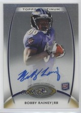 2012 Topps Platinum Rookie Refractor Auto Bobby Rainey #158 Auto 0u2j