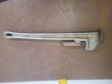 Ridgid Tool 24" Aluminum Pipe Wrench Heavy Duty, Ridge Tool Co. Ohio USA