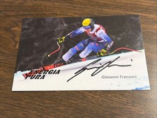 Originalautogramm Giovanni Franzoni - Olympia Silber 2026 - Ski-Alpin