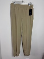 VRST Men's Training Pant Sandy Clay Size Medium Slim Fit Jogger NWT