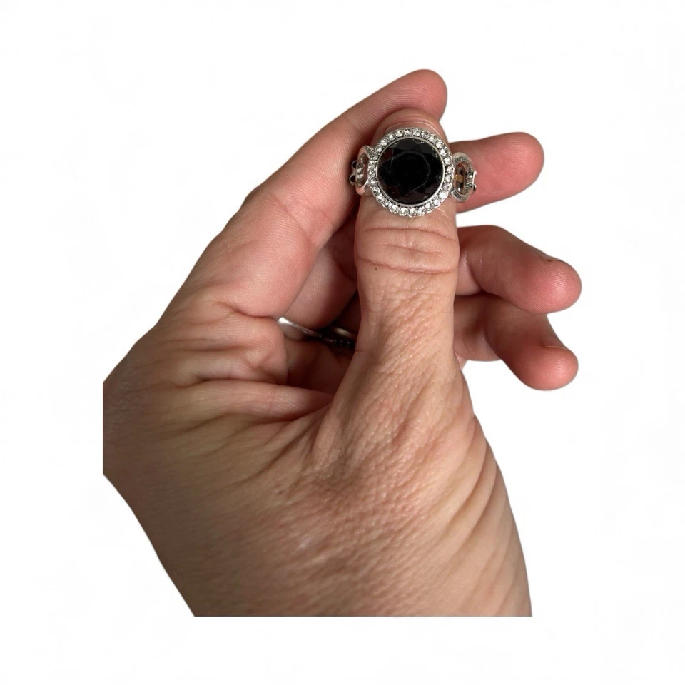 Lote de 11 anillos paparazzi negros y plata Foto 4 de 4