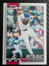 Austin Riley #238 2026 Topps Series 1 Canvas Parallel /50 - Braves