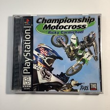 Championship Motocross Featuring Ricky Carmichael (Sony PlayStation 1, 1999) CIB