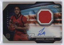 2023-24 Topps Chrome OTE Overtime Elite Rookie Jersey Jahzare Jackson Auto 6a7