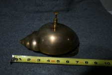 Solid Brass Nautical Sea Shell Service Bell