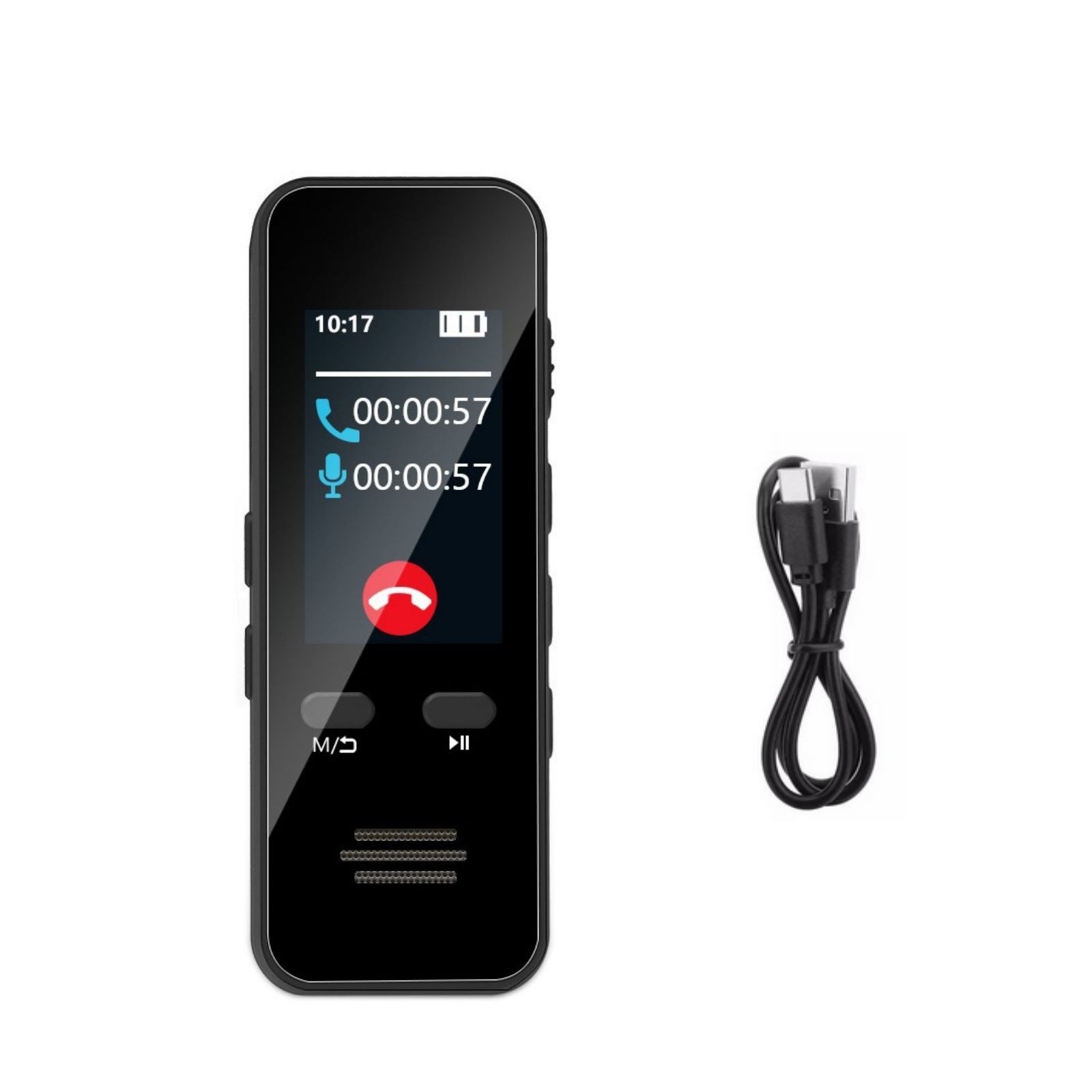 Mini Portable 32GB Noise Cancelling Bluetooth Digital Audio Recorder MP3 Player