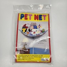 Vintage Bajer Pet Net Toy Organizer Hammock Stuffed Plush Holder Made in USA