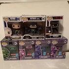 Lot Of 7 Batman Series Funko Pops