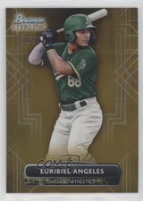 2022 Bowman Sterling Prospects Gold Refractor 38/50 Euribiel Angeles #BSP-88 4f5