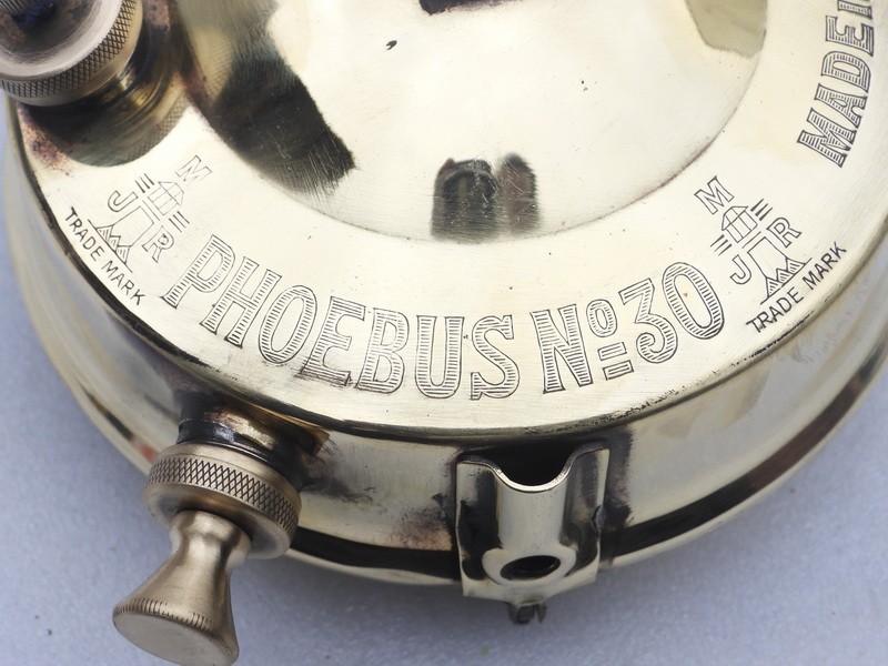 VGC VINTAGE ORIGINAL PHOEBUS NO.30 PORTABLE TRAVEL CAMP KEROSENE PRESSURE STOVE