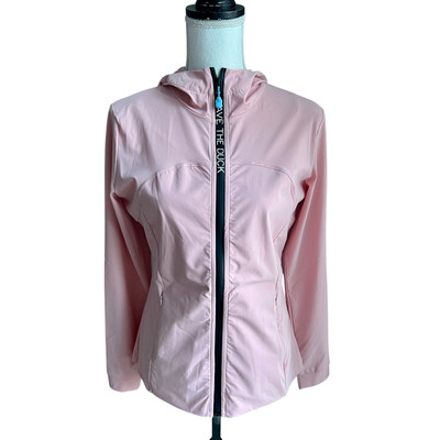 NWT Save the Duck pink lightweight athleticwear jacket size small