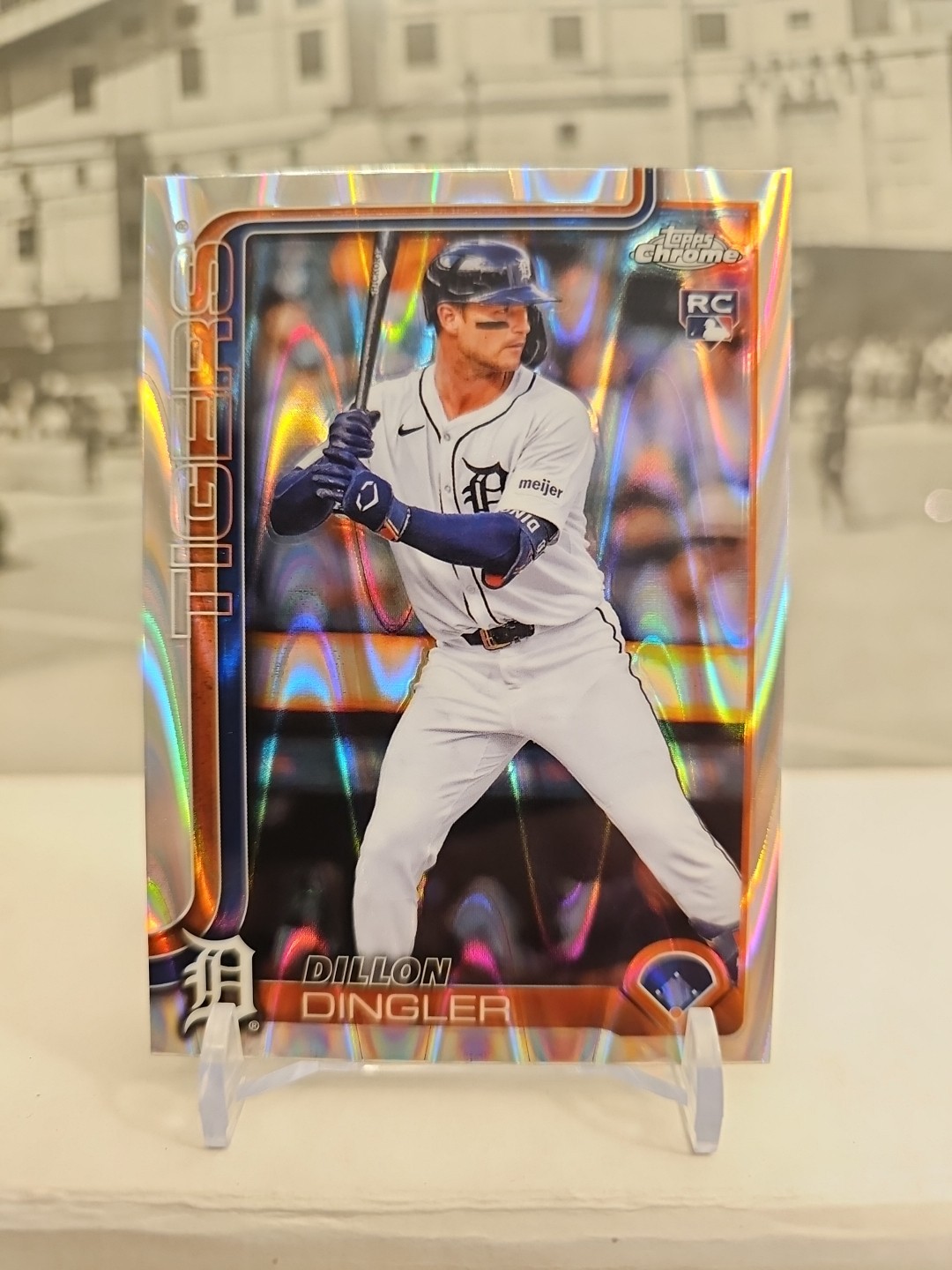 2025 Topps Chrome - Dillon Dingler #274 RayWave Refractor (RC)