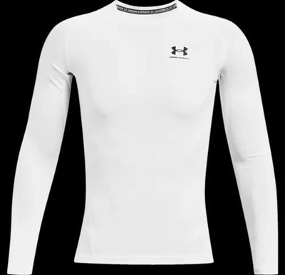 Under Armour HeatGear Long Sleeve Compression Fit Mens Size Medium