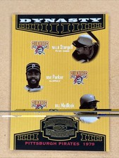 2004 Donruss Throwback Threads Dynasty D-10 Willie Stargell Dave Parker 707/1500