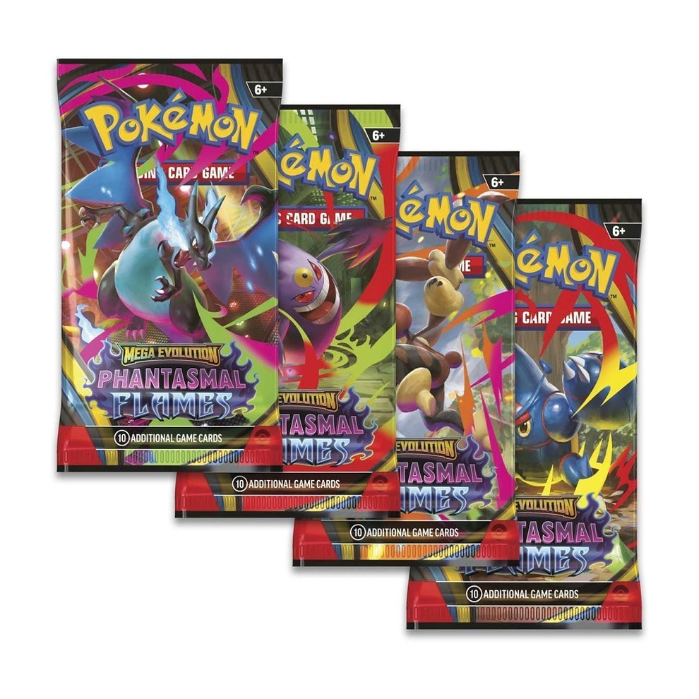 🔥ONE SEALED🔥 Pokémon Mega Evolution Phantasmal Flames Booster Pack Box RANDOM