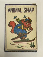 Vintage Whitman Snap Playing Card Game Complete Nice Condition With Case