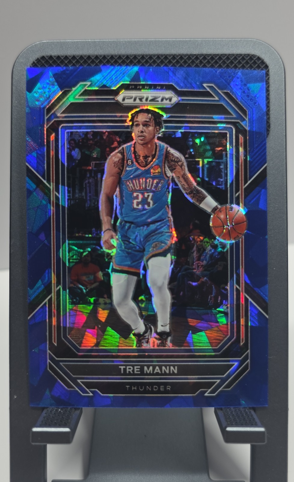 2022-23 Panini Prizm - Tre Mann #69 Blue Ice Prizm /125