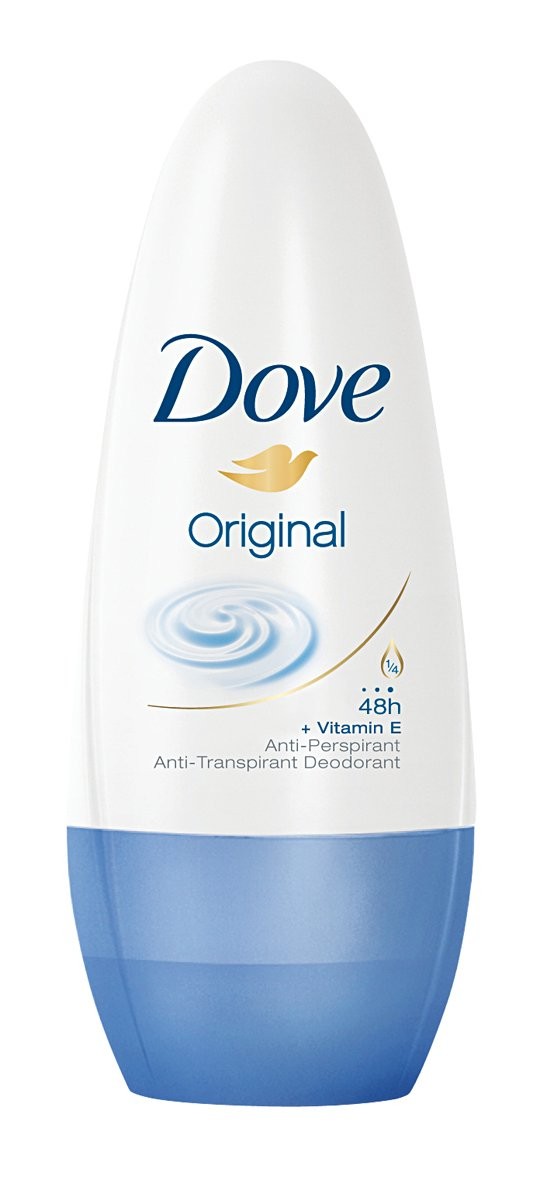 Dove Original Roll-On Deodorant Pack of 3 x 50 ml 50 (Pack 3)