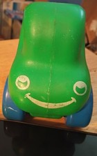 Little Tikes Toddler Green Chunky Dump Truck With Moveable Trunk - Vintage