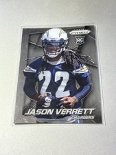 2014 Panini Prizm Jason Verrett #280 Los Angeles Chargers Football Rookie
