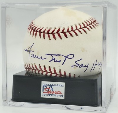 Willie Mays Auto MLB Baseball Giants PSA 10 Sig 10 Say Hey Toned
