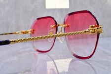 Artifact "Rope Line" Sunglasses Model 504/1 Strawberry Gradient cartier GOLD