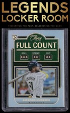 2024 Panini Three and Two #11 Jackson Chourio Full Count Holo Gold #/10