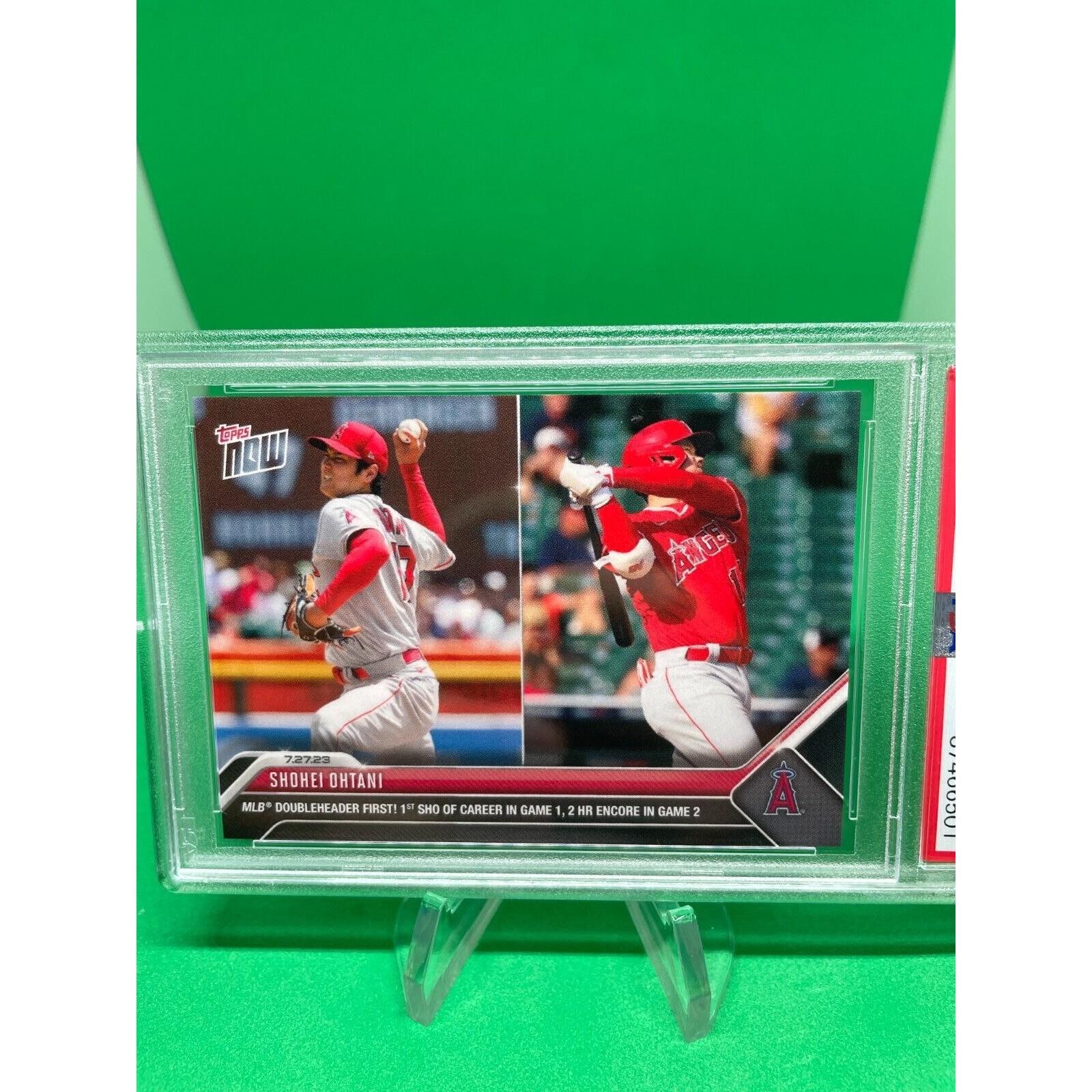 2023 Topps Now Shohei Ohtani #625 PSA 10 Los Angeles Angels