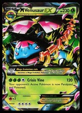M Venusaur EX 2/146 Holo Ultra Rare XY Base Set Pokemon Card