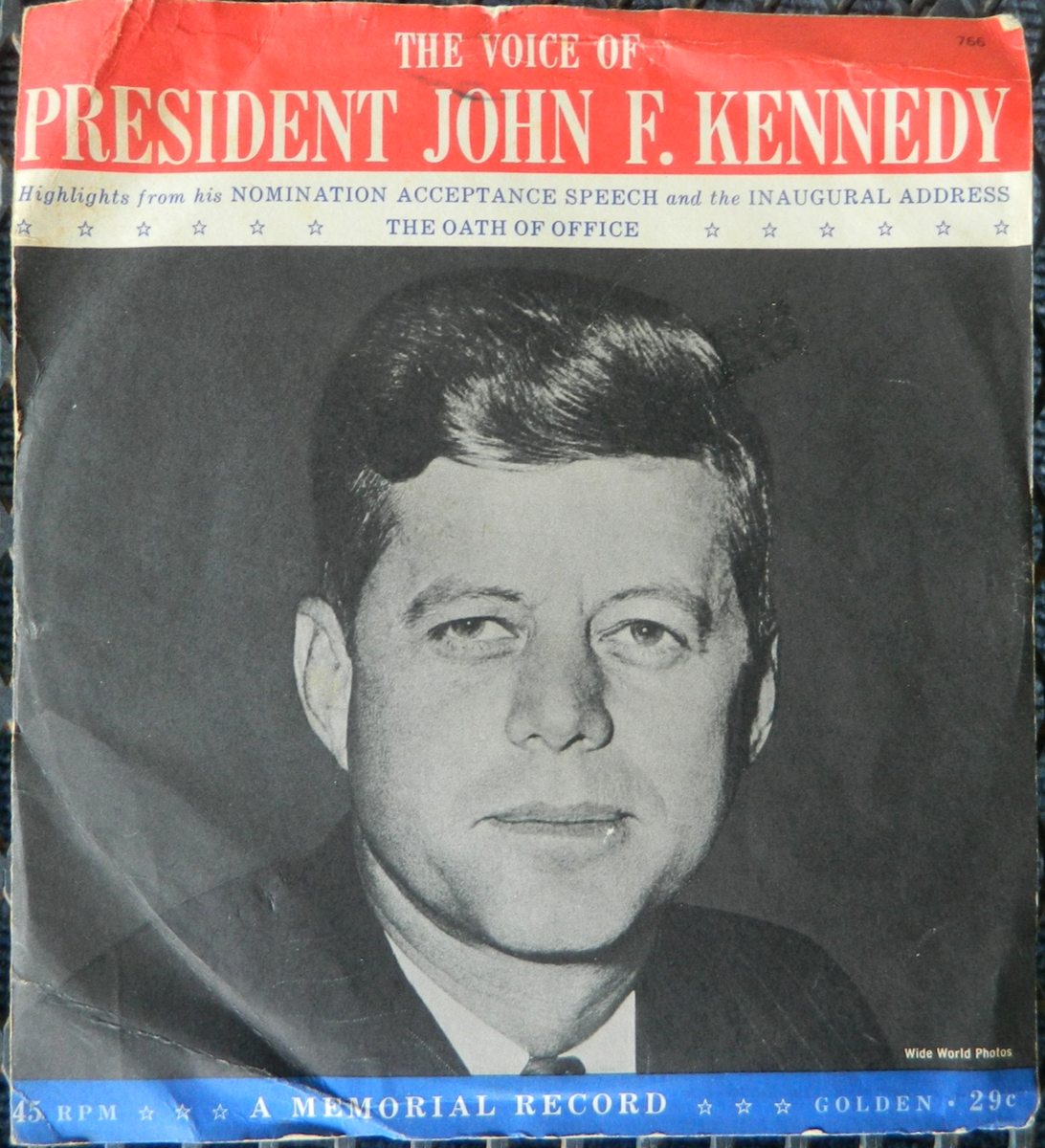 The Voice Of President John F. Kennedy ~ Memorial Golden Record FF
