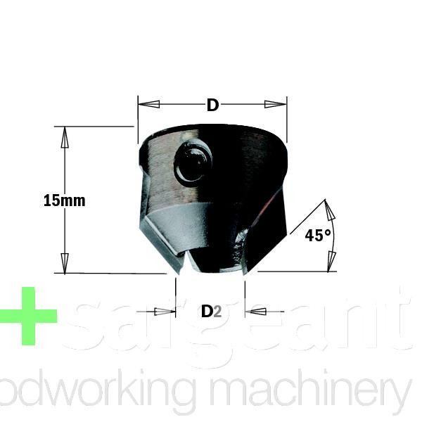 CMT 316 Loose Countersink TCT Z2 D-20 d-10 LH Price is Inc VAT@20%