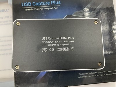 Open Box Magewell USB Capture HDMI Plus Card | eBay